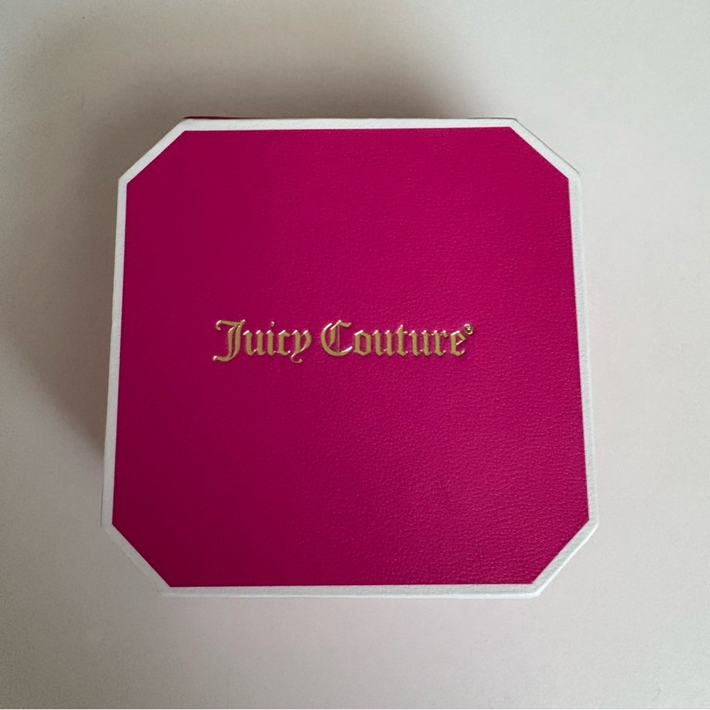 Vintage Juicy Couture Pink & Gold Heart Necklace - Picture 8 of 10